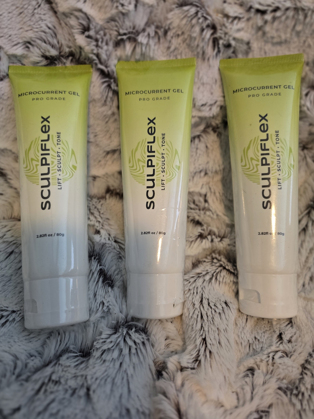 SculpiFlex Microcurrent Gel Lot Of 3 Sealed NWT Exp 3/27/26